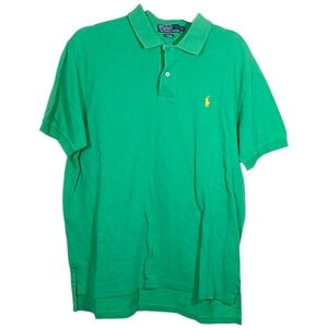 Polo Ralph Lauren Green Collared Shirt Large